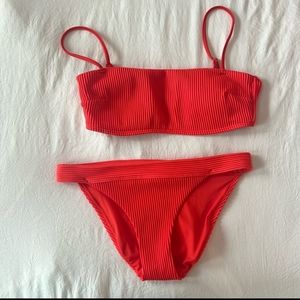Burnt orange Hollister bikini